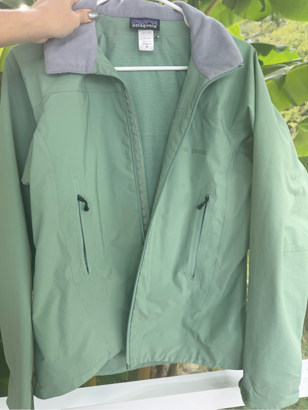 Patagonia Women's Mint Green Utility Softshell Jacket